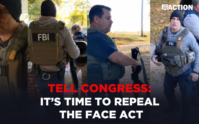 Tell Congress: It’s time to repeal the FACE Act