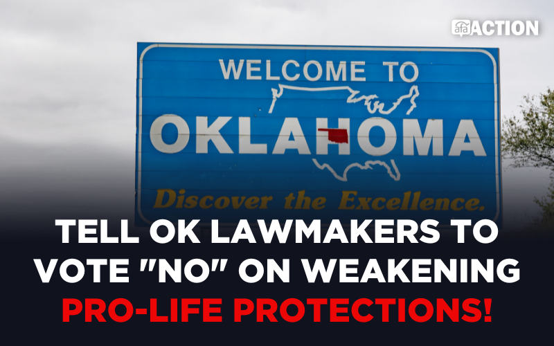Tell Oklahoma Lawmakers: Stop SB 368 Before Friday