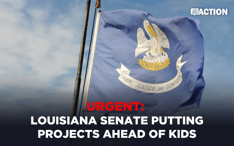 Louisiana Senate Putting Projects Ahead of Kids
